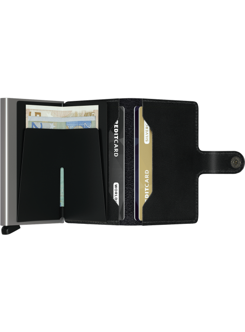 SECRID Miniwallet Orginal Black RFID portfel
