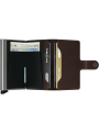 SECRID Miniwallet Orginal Dark Brown RFID portfel