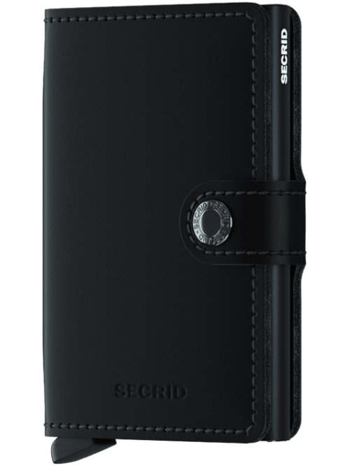 Secrid Miniwallet Matte Black RFID portfel