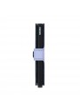 SECRID Miniwallet Matte Lilac - Black RFID portfel