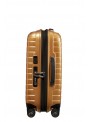 Samsonite Proxis Honey Gold walizka kabinowa z poszerzeniem i portem USB