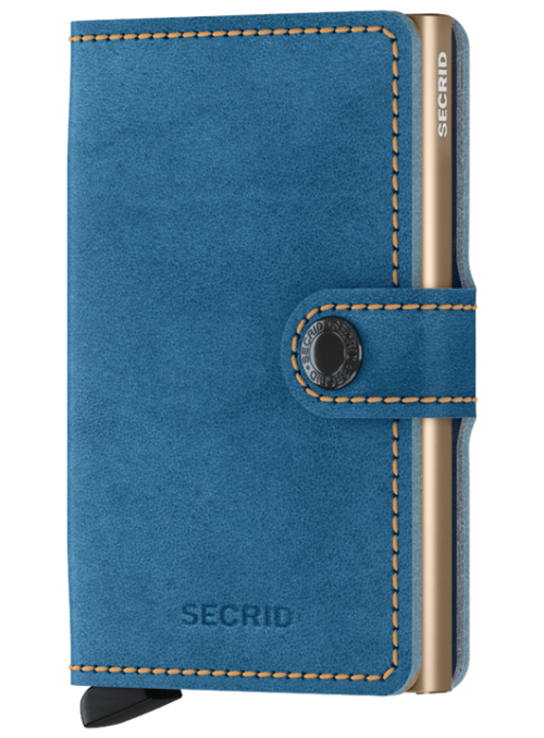 Secrid Miniwallet Indigo 3 Sand RFID portfel