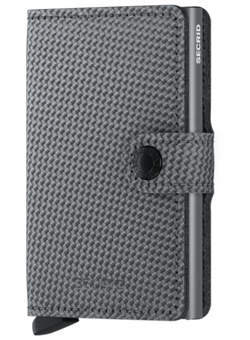 Secrid Miniwallet Carbon Cool Grey RFID portfel