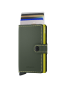 Secrid Miniwallet Matte Green&Lime RFID portfel