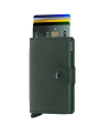 Secrid Miniwallet Original Green RFID portfel