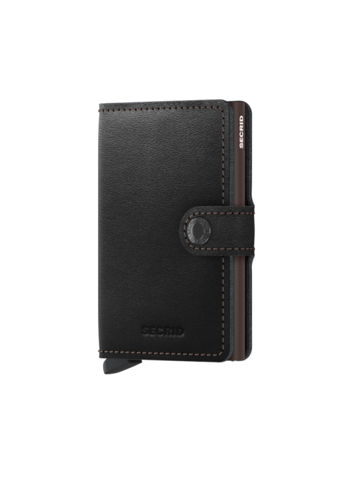 Secrid Miniwallet Original Black-Brown RFID portfel