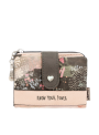 Anekke Peace & Love Pink Mały Damski Portfel RFID